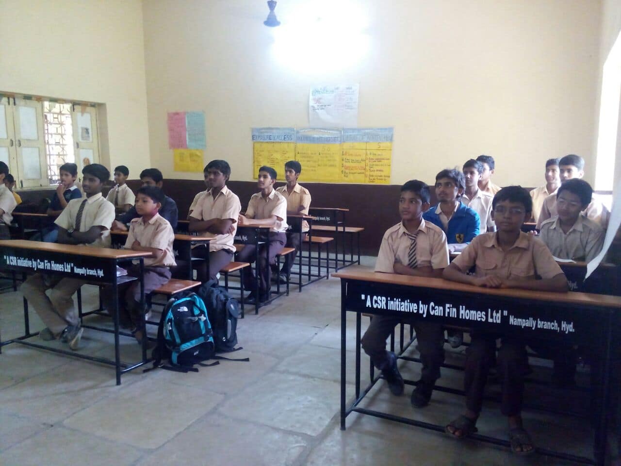 leading furniture manufacturer in Telangana for schools, colleges, hostels and offices corporate clients csr program