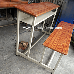 Two Seater College Dual Desk