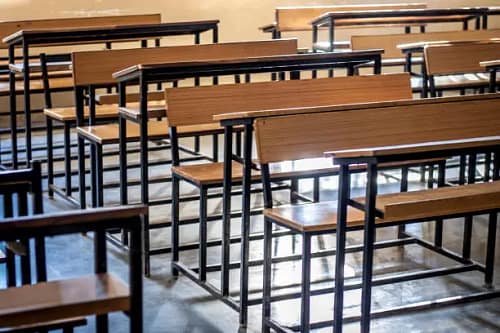 Durable Classroom Furniture Wooden and Metal Desks by Fabro Dynamics top college furniture bulk orders