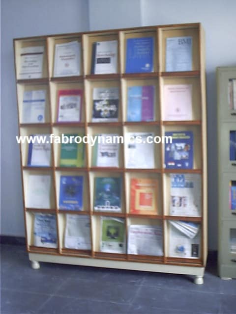 Library Magazeine Rack Library Furniture - FABRO DYNAMICS